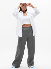 Tempo Mid Rise Wide Leg Track Pant