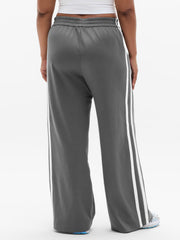 Tempo Mid Rise Wide Leg Track Pant
