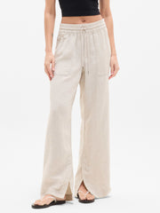 Retreat Linen High Rise Wide Leg Pant