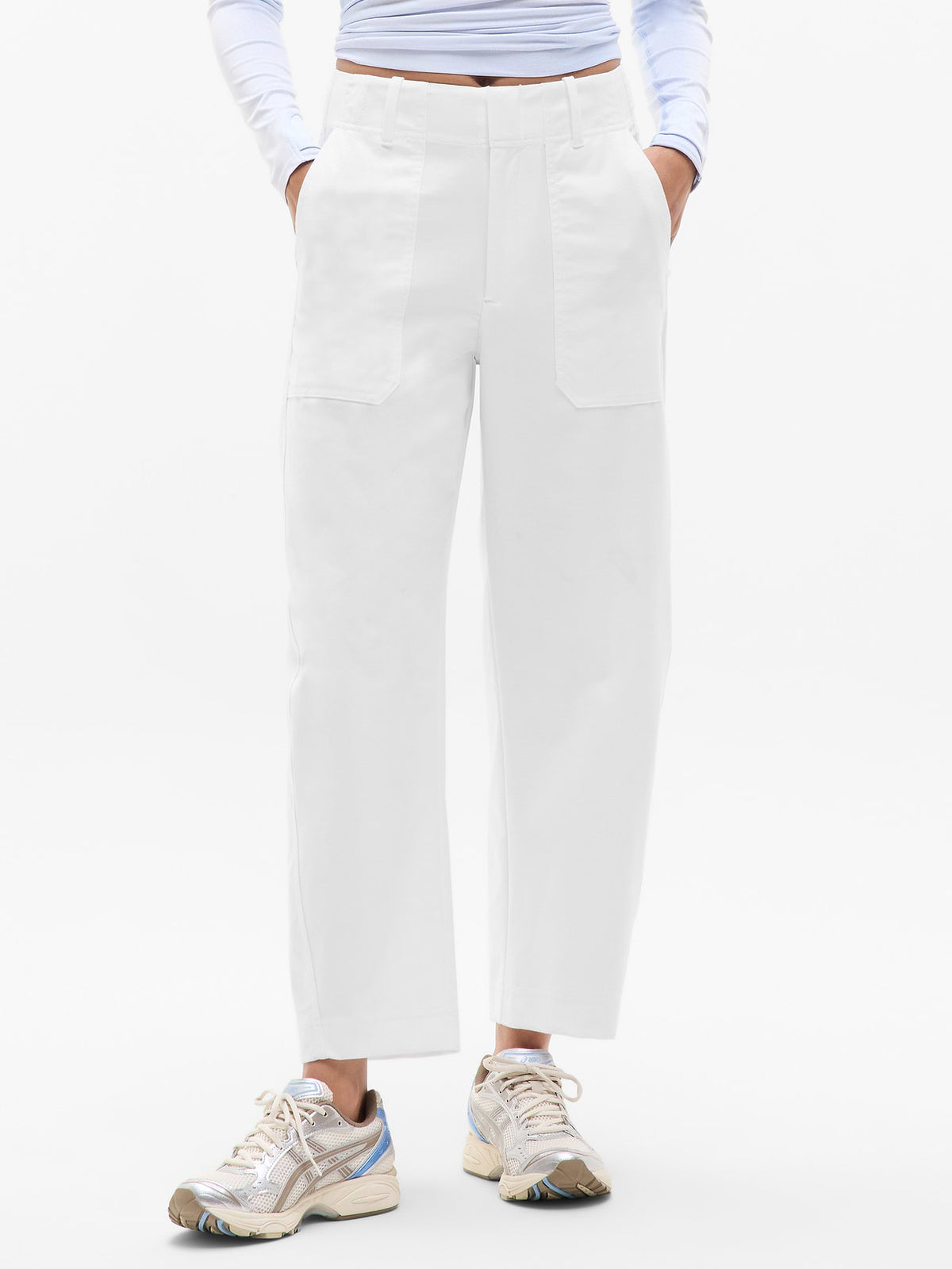 Skyline High Rise Barrel Leg Pant