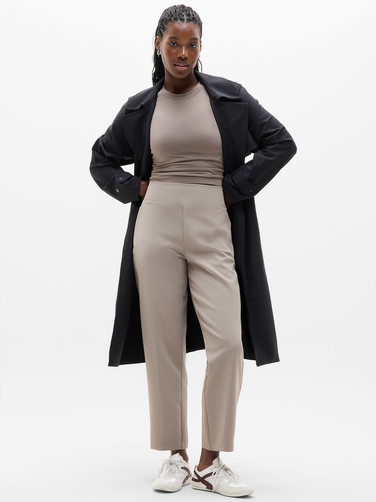 Retreat Linen High Rise Wide Leg Pant