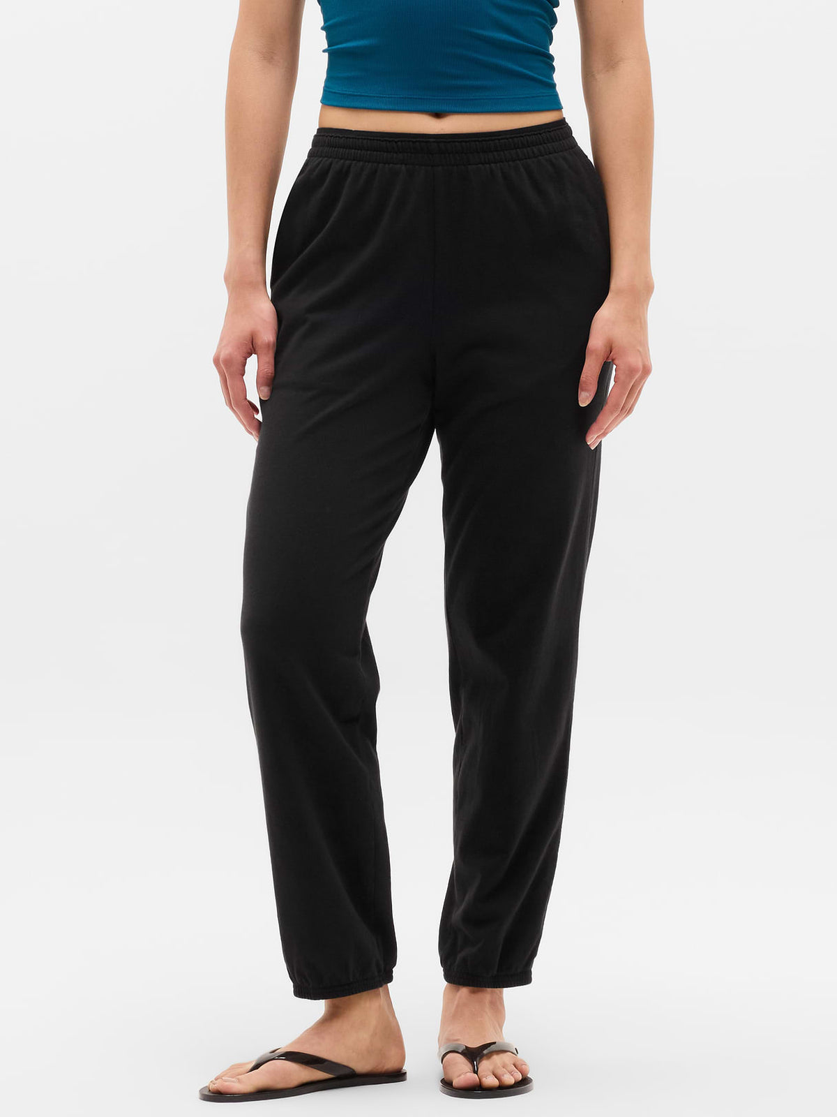 Airy Cotton Terry Jogger