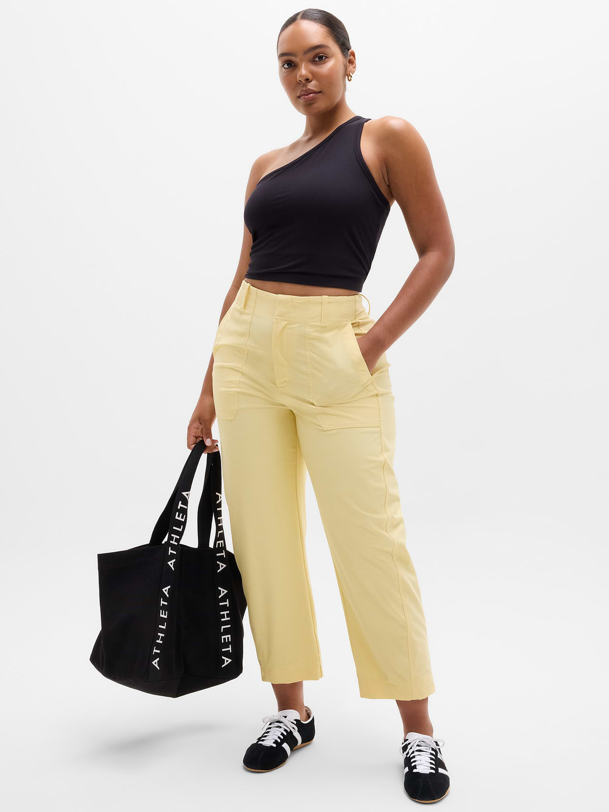 Skyline High Rise Barrel Leg Pant