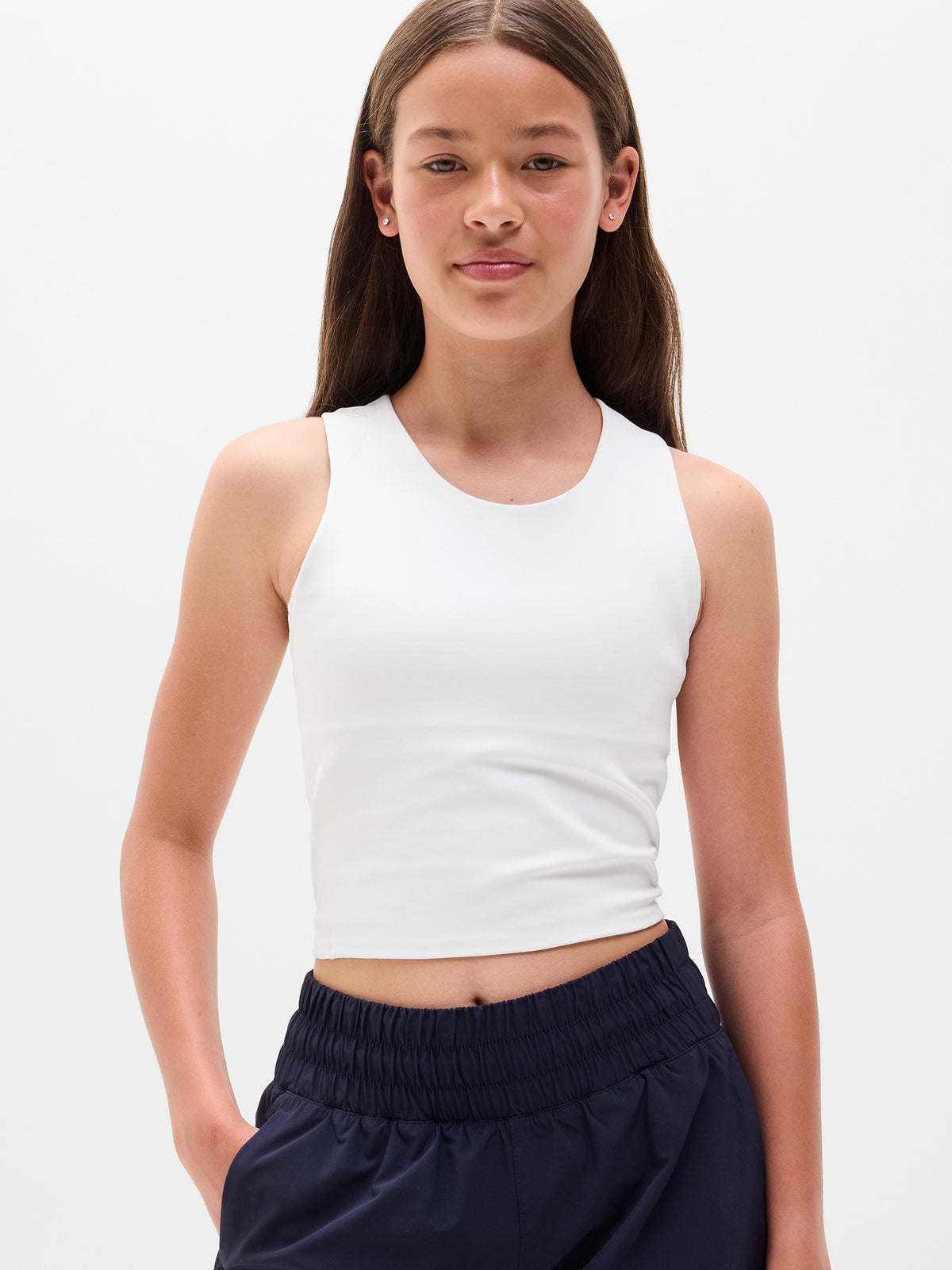Athleta Girl Cloud Longline Bra