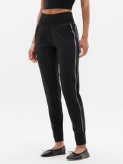 Venice High Rise Track Stripe Jogger