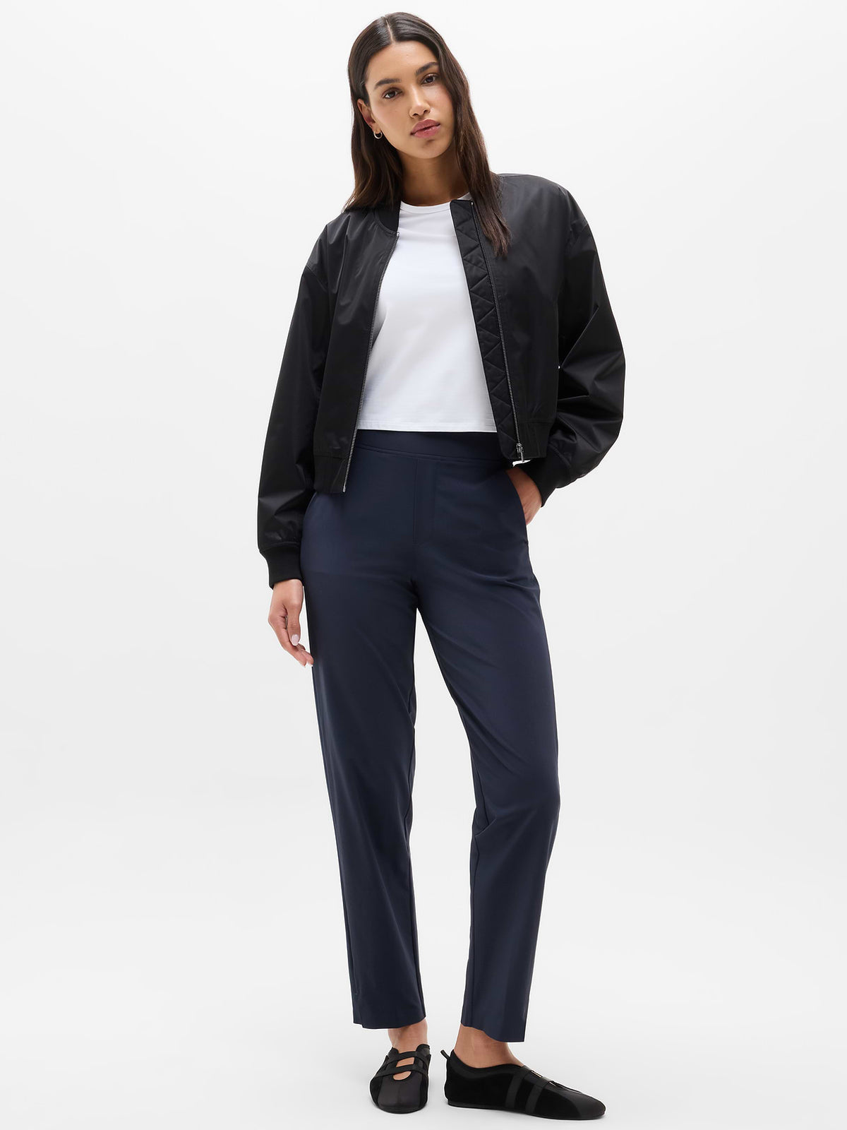 Brooklyn Mid Rise Ankle Pant