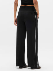 Venice High Rise Track Stripe Wide Leg Pant