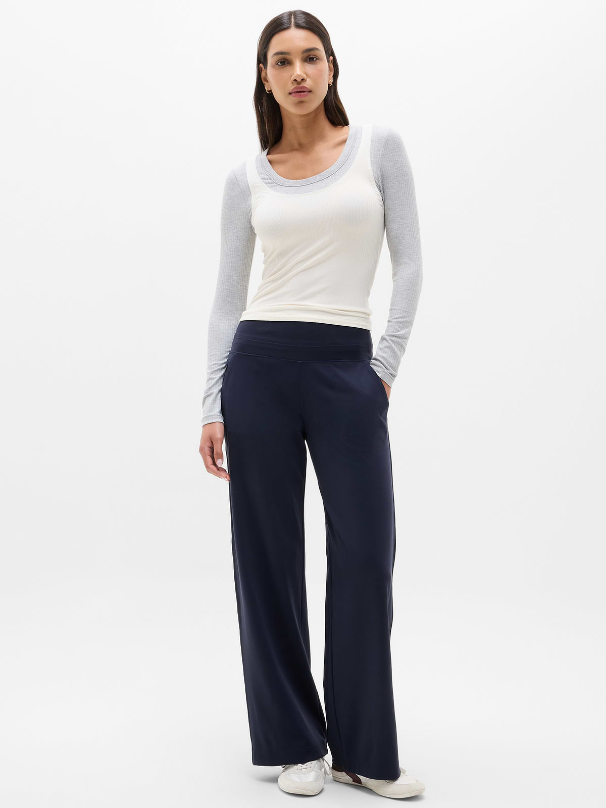 Venice High Rise Wide Leg Pant