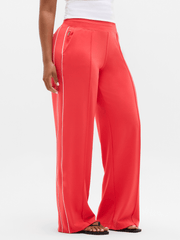 Venice High Rise Track Stripe Wide Leg Pant