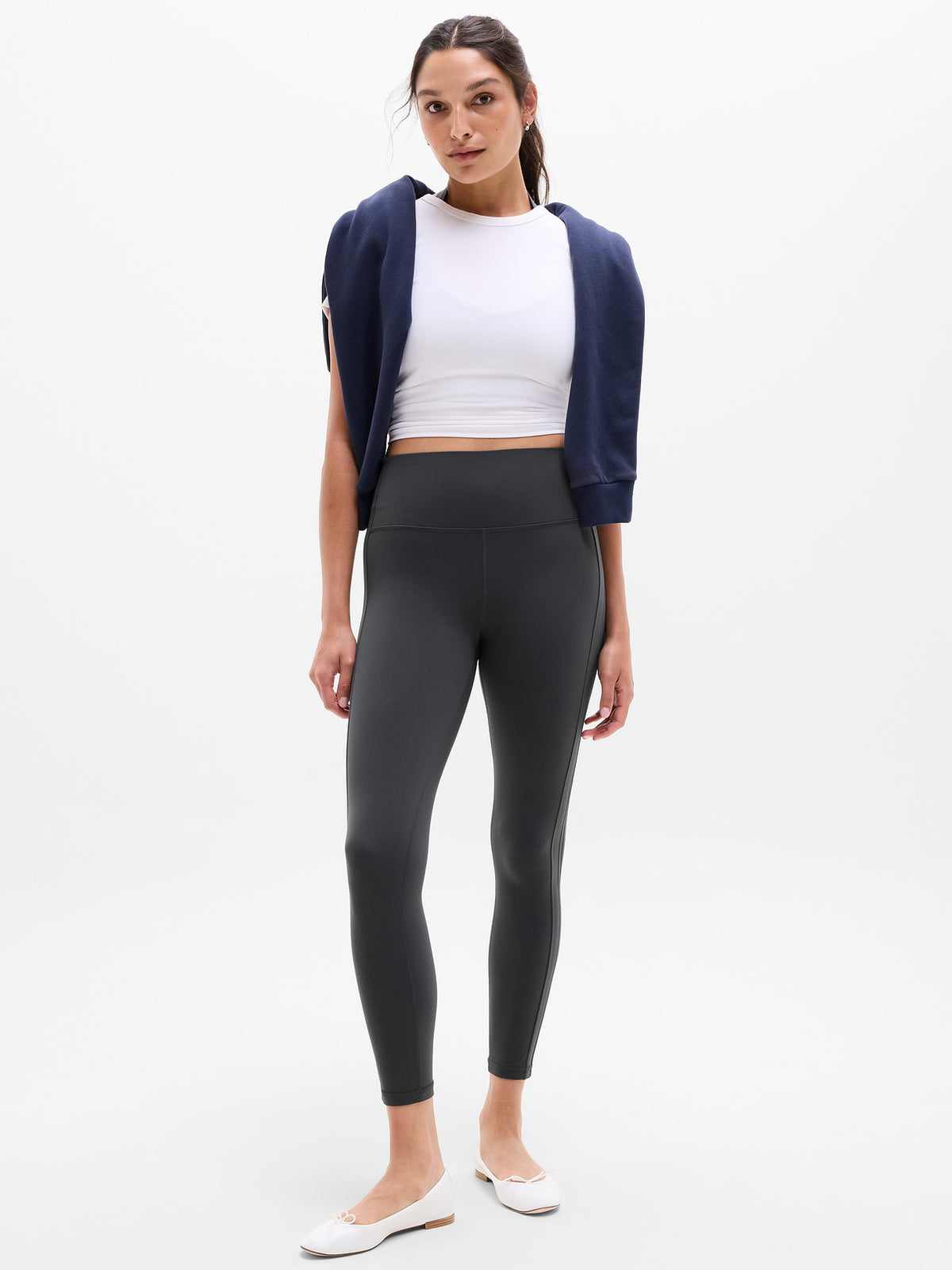 Salutation Pintuck High Rise 7/8 Legging