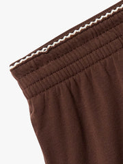 Airy Cotton Terry Mid Rise Picot Shortie